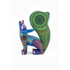 Increible Alebrije de Coyote Mexicano Hecho a Mano Pintado ALEBRIJES