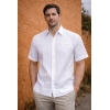 Short-sleeved Presidential Cotton Guayabera [CLONE] GUAYABERAS