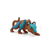 Hermoso Alebrije de Hiena Mexicano Hecho a Mano Pintado ALEBRIJES