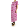 Traditional High Quality Pink Color Handmade Waist Loom Mexican Dress WOMEN