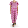 Traditional High Quality Pink Color Handmade Waist Loom Mexican Dress WOMEN