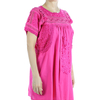 Mexican Traditional HandMade Pink San Antonino Top TOPS