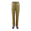 Tailored Fit Brown Natural Linen Trouser for Men TROUSERS