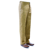 Tailored Fit Brown Natural Linen Trouser for Men TROUSERS