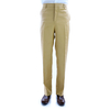 Pantalón de Lino Color Camello Caqui PANTALONES
