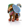 Dog Alebrije Hand Carved Wood Hand Painted ALEBRIJES - CARVED PIECES