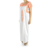 San Antonino White Color Handmade Embroidered Cotton Dress WOMEN