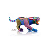 Amazing Carved Wood Hand Painted Huge JAGUAR Alebrije From Mexico ALEBRIJES - CARVED PIECES