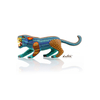 Blue Tones Jaguar Alebrije Hand Carved Wood / Hand Painted Mexican Jaguar ALEBRIJES - CARVED PIECES