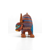 Magnifico Alebrije de Toro Mexicano Hecho a Mano Pintado ALEBRIJES