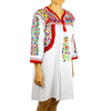 Fine Mexican Traditional HandMade White San Antonino Blouse / Dress TOPS
