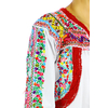 Fine Mexican Traditional HandMade White San Antonino Blouse / Dress TOPS