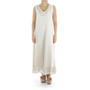Hermoso Vestido Blanco Mexicano Con Crochet a Mano MUJER