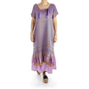Traditional Mexican Handmade Purple Rebozo Dress WOMEN