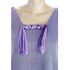 Traditional Mexican Handmade Purple Rebozo Dress WOMEN