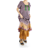 Traditional Mexican Handmade Colorful Rebozo Dress Handmade WOMEN