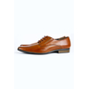 Cognac Color (Brownish) Attached Leather Shoes For Men SHOES FOR MEN