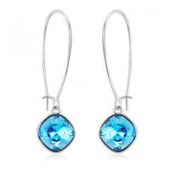 Aretes Largos de Cristal Swarovski JOYERIA