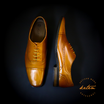 Zapatos de Piel Color Miel Cafe ZAPATOS