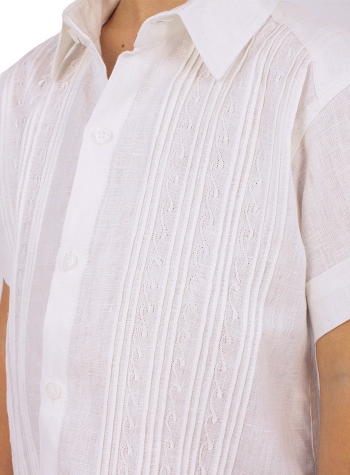 100% Linen Hand Made Shirt (Kids) GUAYABERAS