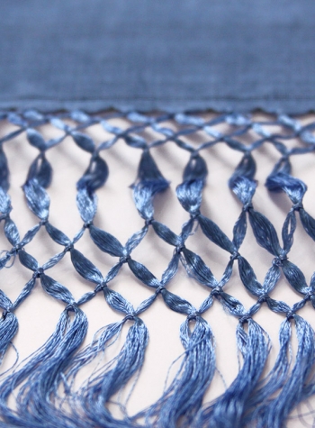 Chalina Sencilla color Azul Mezclilla REBOZOS & CHALINAS