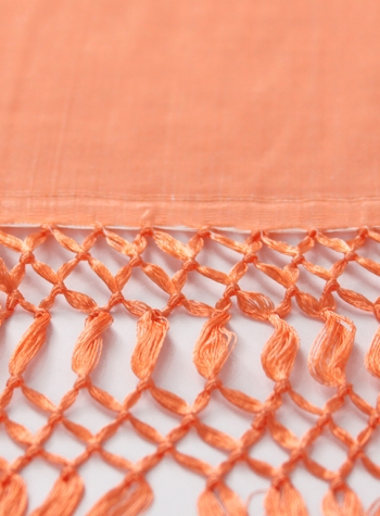 Chalina Sencilla color Salmón REBOZOS & CHALINAS