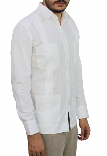 Guayabera Presidencial Clásica de 4 Bolsas GUAYABERAS 