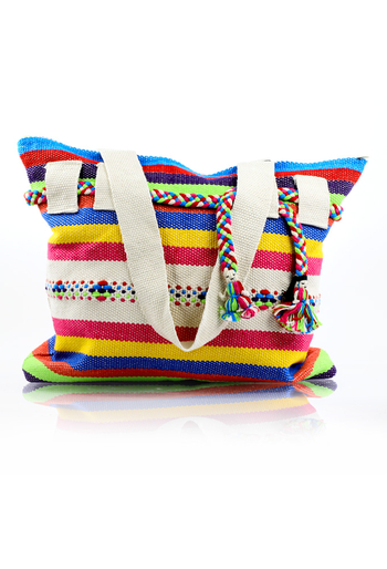 Bolso Mexicano Telar de Cintura Colores BOLSAS & CARTERAS