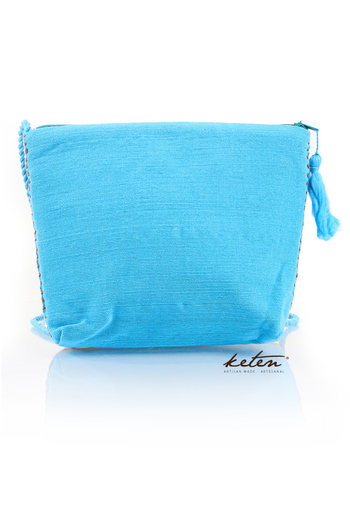 Hermoso Telar de Cintura Tipo Pouch Con Cierre BOLSAS & CARTERAS