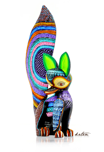 Alebrije Colorido Ardilla Alebrije De Madera Copal ALEBRIJES