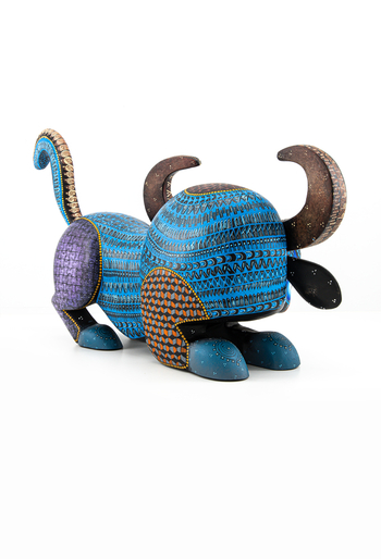Precioso, Magnifico Alebrije de Toro Mexicano ALEBRIJES