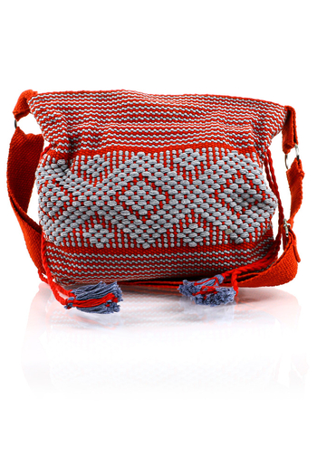 Hermoso Bolso Color Rojo de Telar BOLSAS & CARTERAS