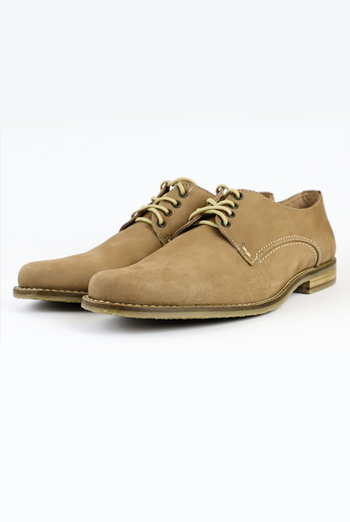 Zapato de Piel Para Vestir Hombre Color Canela ZAPATOS