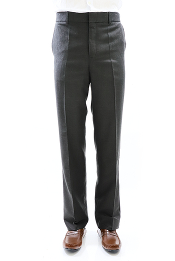 Pantalón de Lino Pique Natural Color Negro Para Hombre PANTALONES