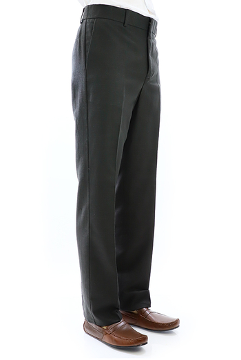 Pantalón de Lino Pique Natural Color Negro Para Hombre PANTALONES