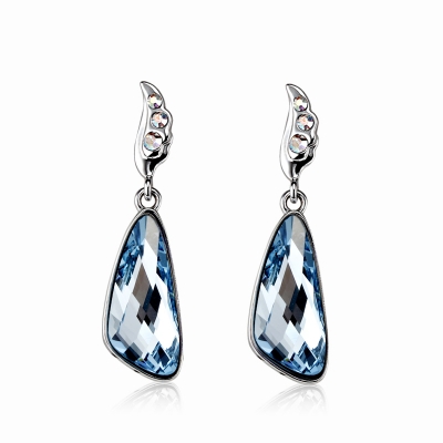 Aquamarine Short Earrings JEWELRY