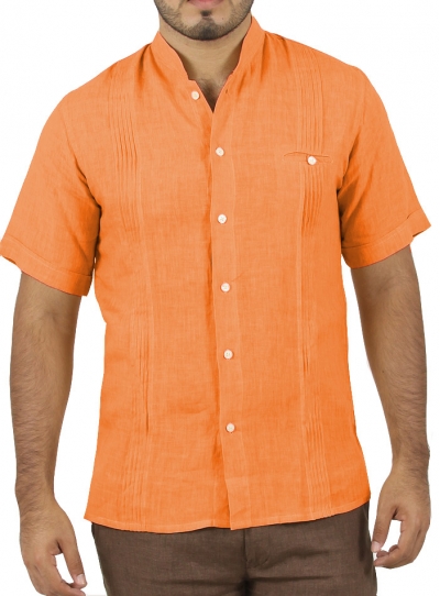 Orange Short Sleeve Shirt SHIRTS