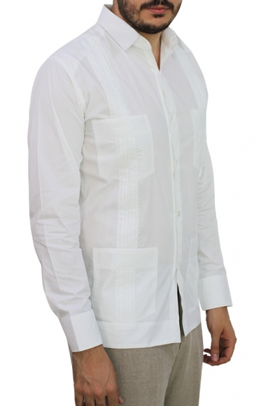 Guayabera Presidencial Clásica de 4 Bolsas GUAYABERAS 