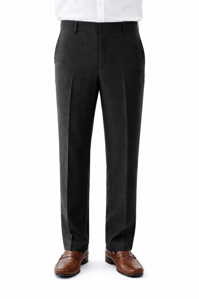 Pantalón de Lino Pique Natural Color Negro Para Hombre PANTALONES