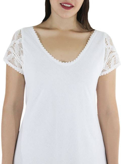 Handmade Crochet Linen Maxi Dress DRESSES