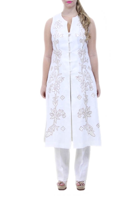 Conjunto de Caracoles en Lino 100% VESTIDOS