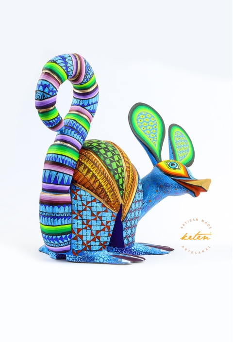 Alebrije de Numbat Mexicano Hecho a Mano Calidad Premium ALEBRIJES