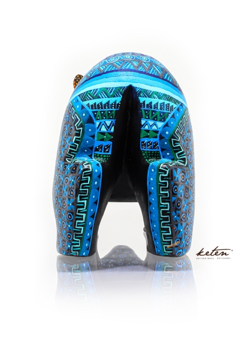 Alebrije Colorido Rinoceronte Alebrije De Madera Copal ALEBRIJES