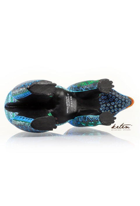 Alebrije Colorido Rinoceronte Alebrije De Madera Copal ALEBRIJES