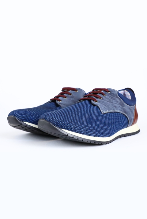 Blue Color Casual Tenis Shoes For Men SHOES FOR MEN