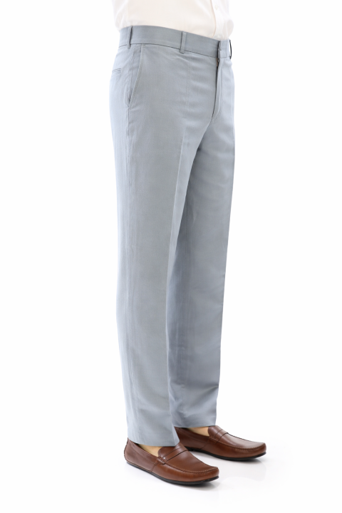 Pantalón de Lino Natural Color Gris Para Hombre PANTALONES