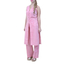 Conjunto de Lino 100% Color Rosa Jaspeado Pantalon y Top VESTIDOS