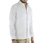 Guayabera Combinada Blanca Con Alforzas y Tela Estampada GUAYABERAS 