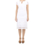 White Cotton Dress with Lace DRESSES