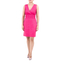 Beautiful Fuchsia Color Pure Linen Dress DRESSES